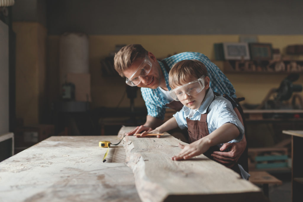 Father and Son Woodworking